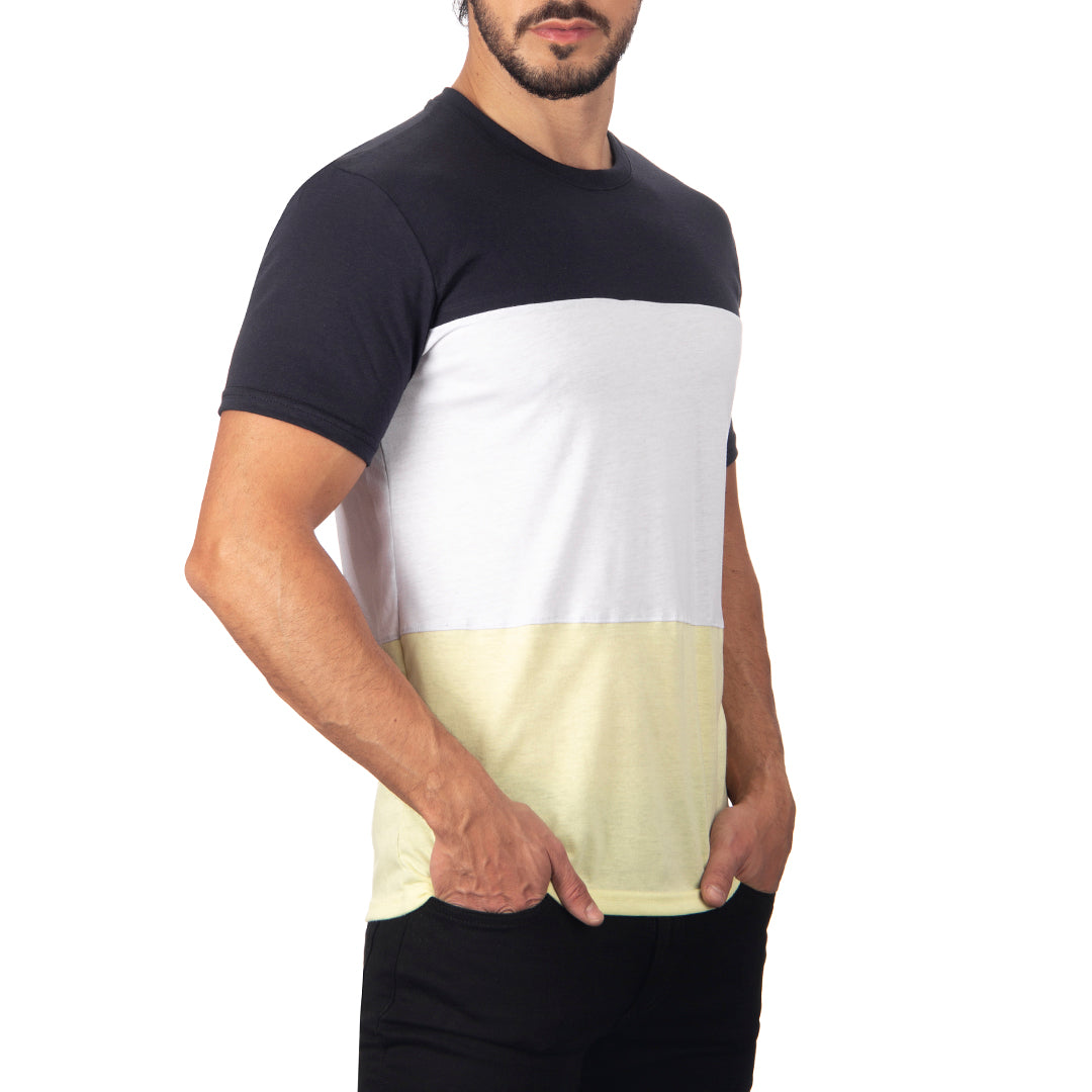 Playera blanca best sale con negro